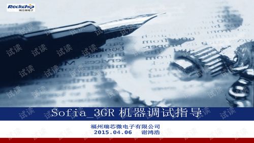 Sofia機器調試指導 信息系統運行維護服務詳解
